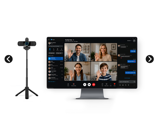 1080p usb webcam family meeting