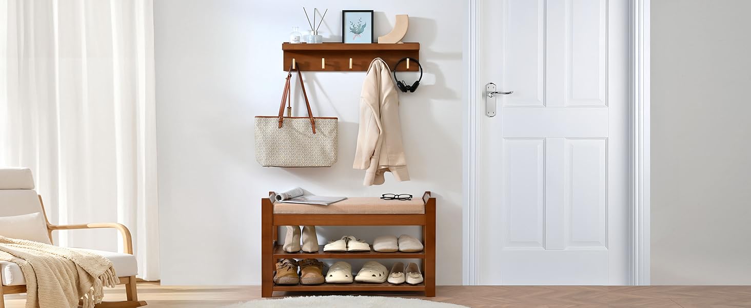 shoe rack bench