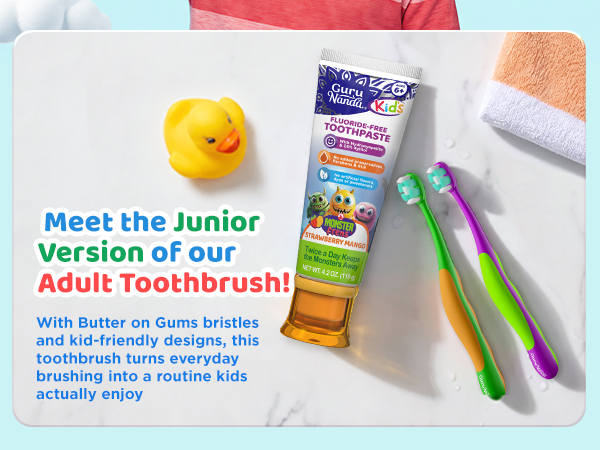 Butter On Gums Kids Toothbrush