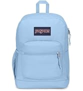 JanSport Cross Town Plus Backpack - Large Main Compartment, Side Water Bottle Pocket, 15-Inch Pad...