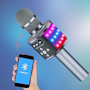 Bluetooth karaoke microphone