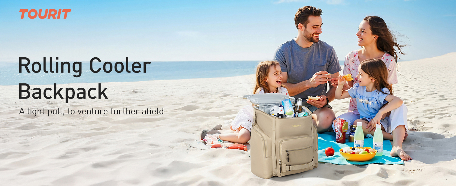 TOURIT Rolling Cooler Backpack