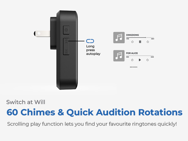 timbres para casas inalambricos