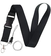 Yiflin Cute Neck Lanyard for Keys, Keychain, Wallet, ID Card Holder, with Quick Release Buckle