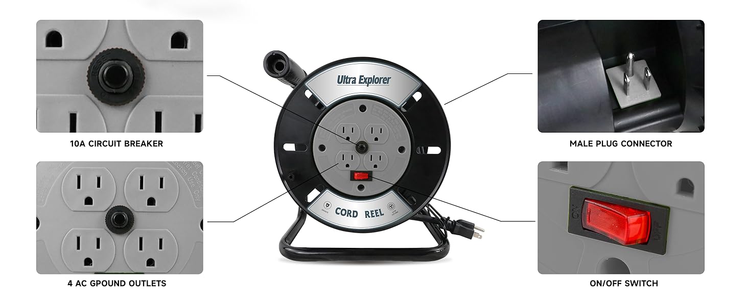 holder for extension cord