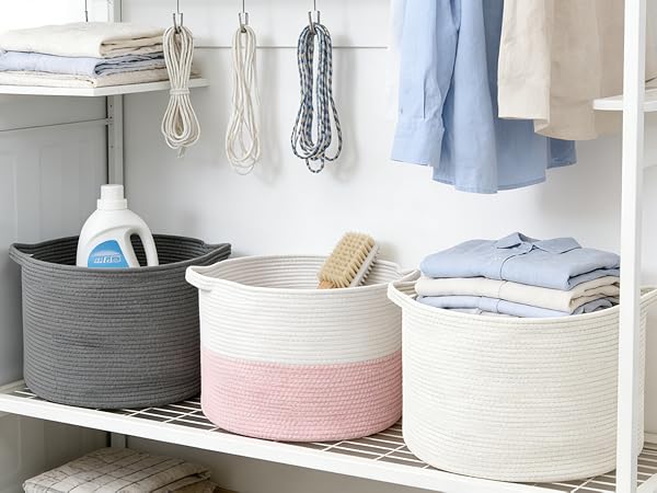 Large Baskets for Organizing
