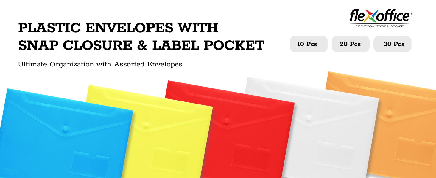 plastic envelopes,file folders with snap closure,folder with plastic sleeves