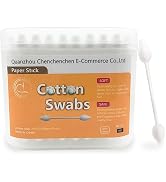 2 Packs 160pcs Safety Cotton Swabs with Large Tip, Baby Cotton Buds