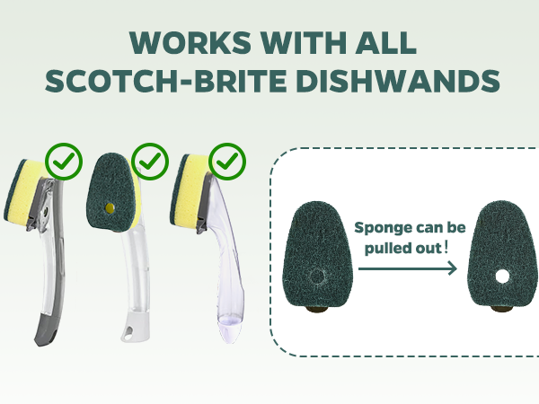 dish wand sponge refills