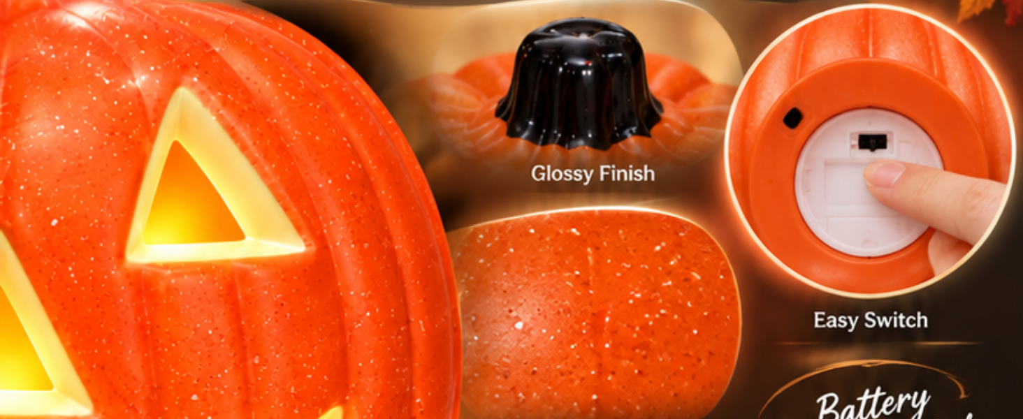 Light up Halloween Pumpkin