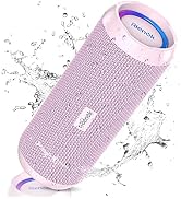 RIENOK Portable Bluetooth Speaker 30W Dual Pairing True Wireless Stereo HD Sound IPX7 Waterproof ...