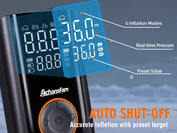 Tire Inflator Portable Air Compressor