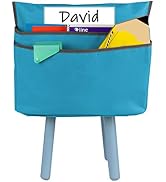 C-Line Chair Cubbies for Most Classroom Chair Styles, Medium, 16.37" x 13.5", Fabric/Vinyl, Seasi...