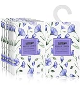 MYARO Large 12 Pcs Linen Scented Sachets for Drawer and Closet, Long-Lasting Sachets Bags Air Fre...
