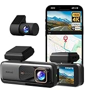 BOTSLAB 4K Dash Cam Front and Rear, 170° Ultra Wide Dashcam with ADAS, Night Vision, 24/7 Parking...