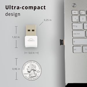 Hideez Bluetooth universal wireless external small mini micro plugable portable adapter
