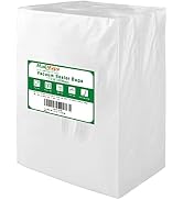 MakMeFre 200 Gallon Size11"x16" Vacuum Freezer Sealer Bags for Food, BPA Free, Heavy Duty Commerc...