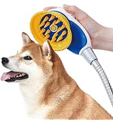 PETHROOM Pet Bath Relax Shower | Pet Massage Bath Brush with Shower Head | Deshedding, Scrubbing ...