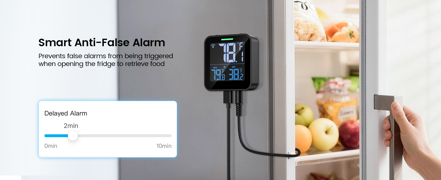 Refrigerator thermometer