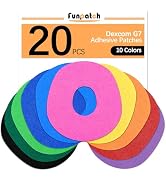 funpatch Dexcom G7 Adhesive Patches Waterproof Overpatch for Dexcom G7 Premium G7 Overlay Patches...