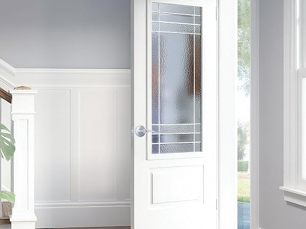 brushed nickel door handles