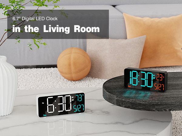 clock for bedroom