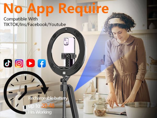 auto face tracking tripod 360 rotation with stand