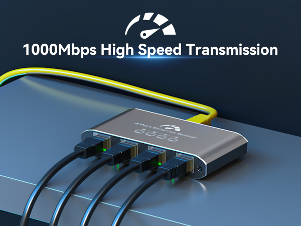 ethernet splitter 1 to 4