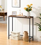 HOOBRO Narrow Console Table, 29.5