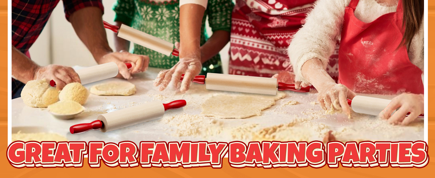 Mini Rolling Pin Kids Rolling Pin Set Small Rolling Pin for Dough