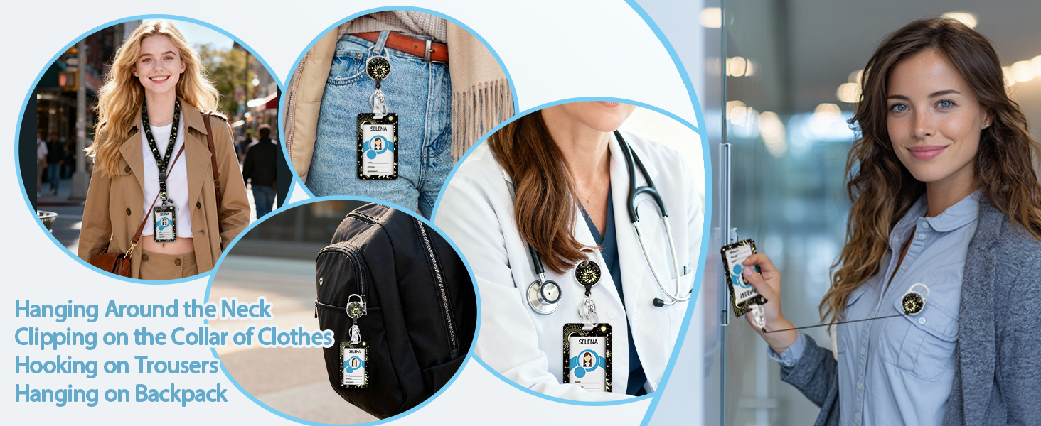 Retractable ID Badges