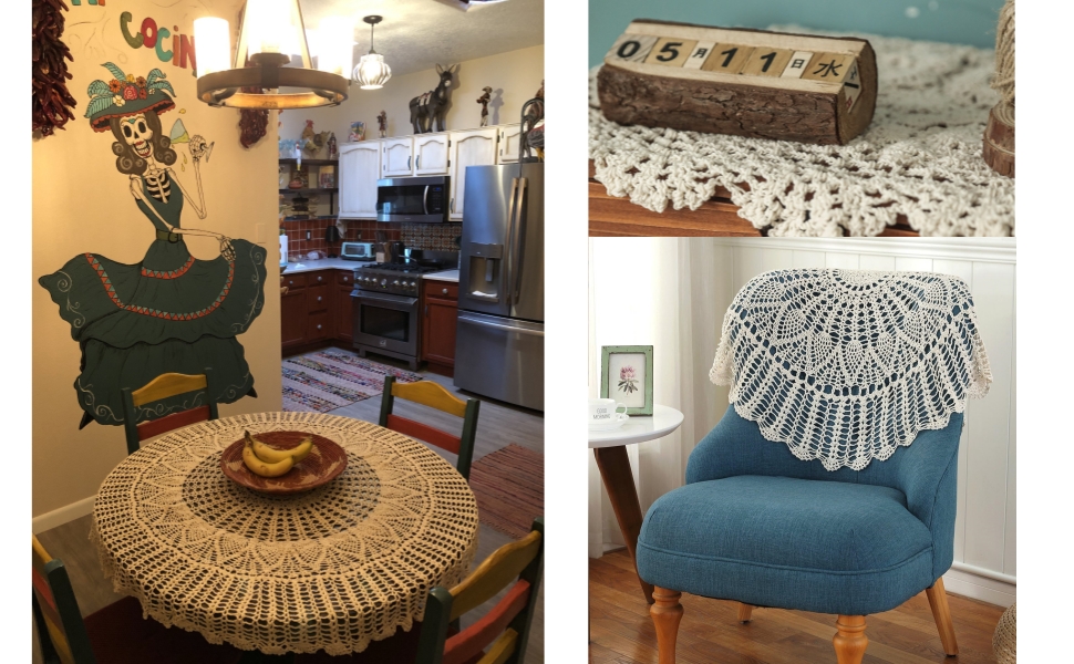 crochet table cloth