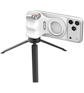 TELESIN Fun Shot Magnetic Phone Camera Grip + Metal Tripod Bundle Creator Kit Compatible with iPh...