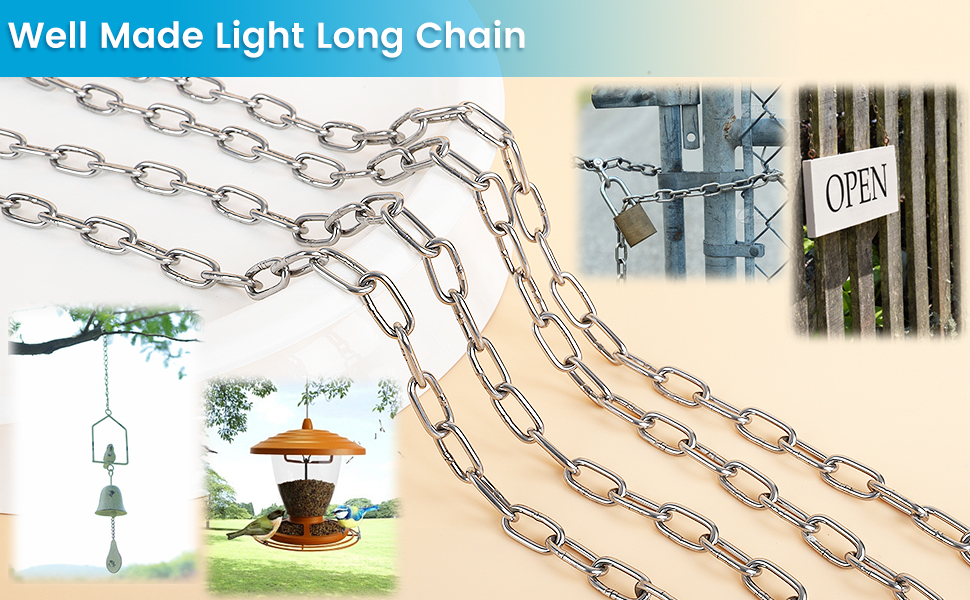 10 Feet Long Light Duty Chain