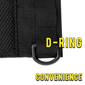 D-ring for convenience to hanging on bags belts and others tactical headset cover advanced