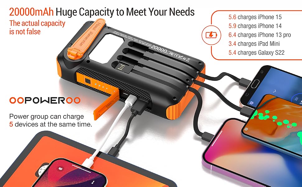22.5W Fast Charge Power Bank