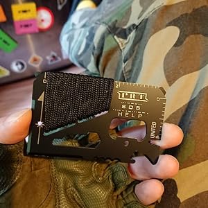 Multitool Credit Card Tool