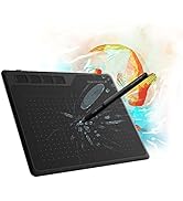 GAOMON S620 Drawing Tablet 6.5 x 4 Inch Graphics Tablet with 8192 Passive Pen 4 Customizable Expr...