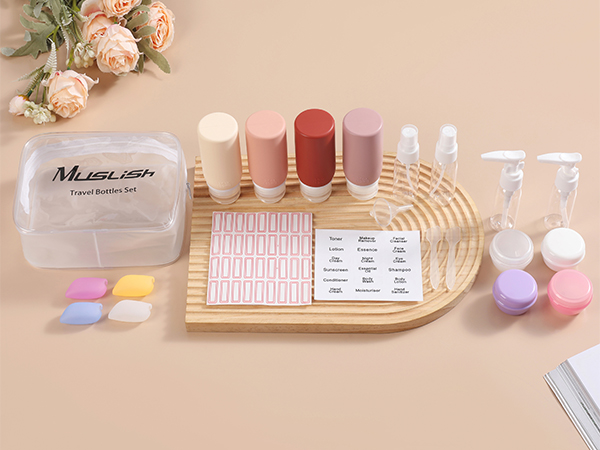 travel bottles, travel size toiletries