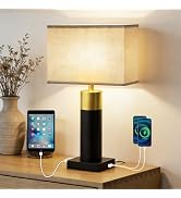 OYedis Table Lamps for Living Room 3-Way Dimmable Touch Bedside Lamp Modern Bedroom Lamp 22" Desk...
