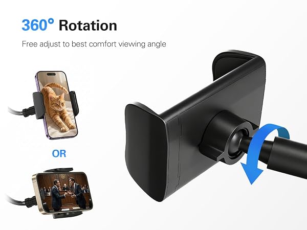 phone stand for recording