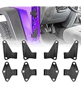 Body Door Hinge Compatible with Jeep Wrangler JK JKU Unlimited 2007-2018 Interior Door Hinges for...