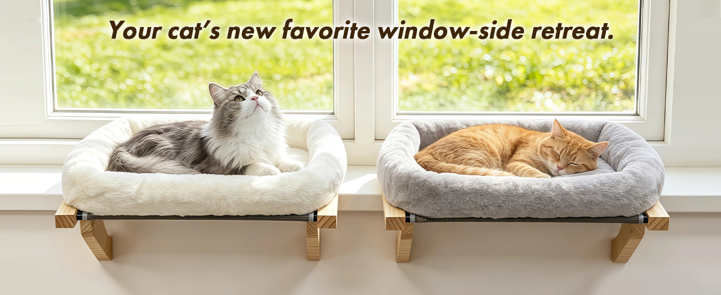 cat window sill perch