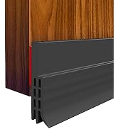 Suptikes 2 Pack Door Draft Stopper, Door Sweep for Exterior/Interior Doors, Under Door Seal Under...