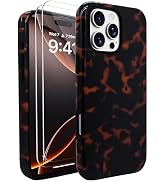J.west Compatible with iPhone 16 Pro Max Case 6.9 inch with 2 Pack Tempered Glass Screen Protecto...