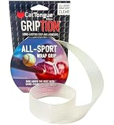 CATTONGUE GRIPS Sports Grip Tape Wrap - Wide Super Grippy Wrap - Anti-Slip Tape for Golf Clubs, P...