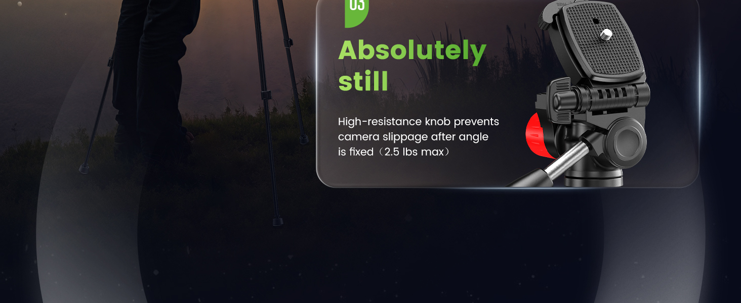 tripod character, 74 inch, aluminium alloy