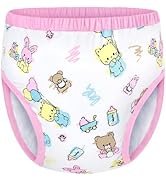 Littleforbig Soft Silky Underwear Comfortable Washable Reusable Waterproof Adult Training Pants -...