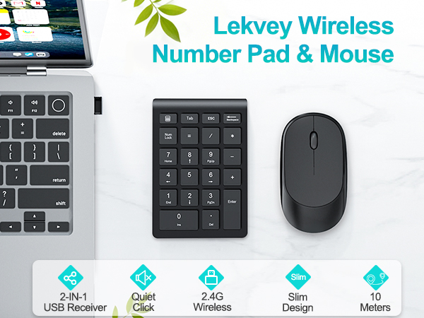 number pad