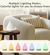 SOULORIGIN Ultrasonic Essential Oil Diffuser, Home Fragrance Aroma Diffuser with Auto Shut-Off, 8...